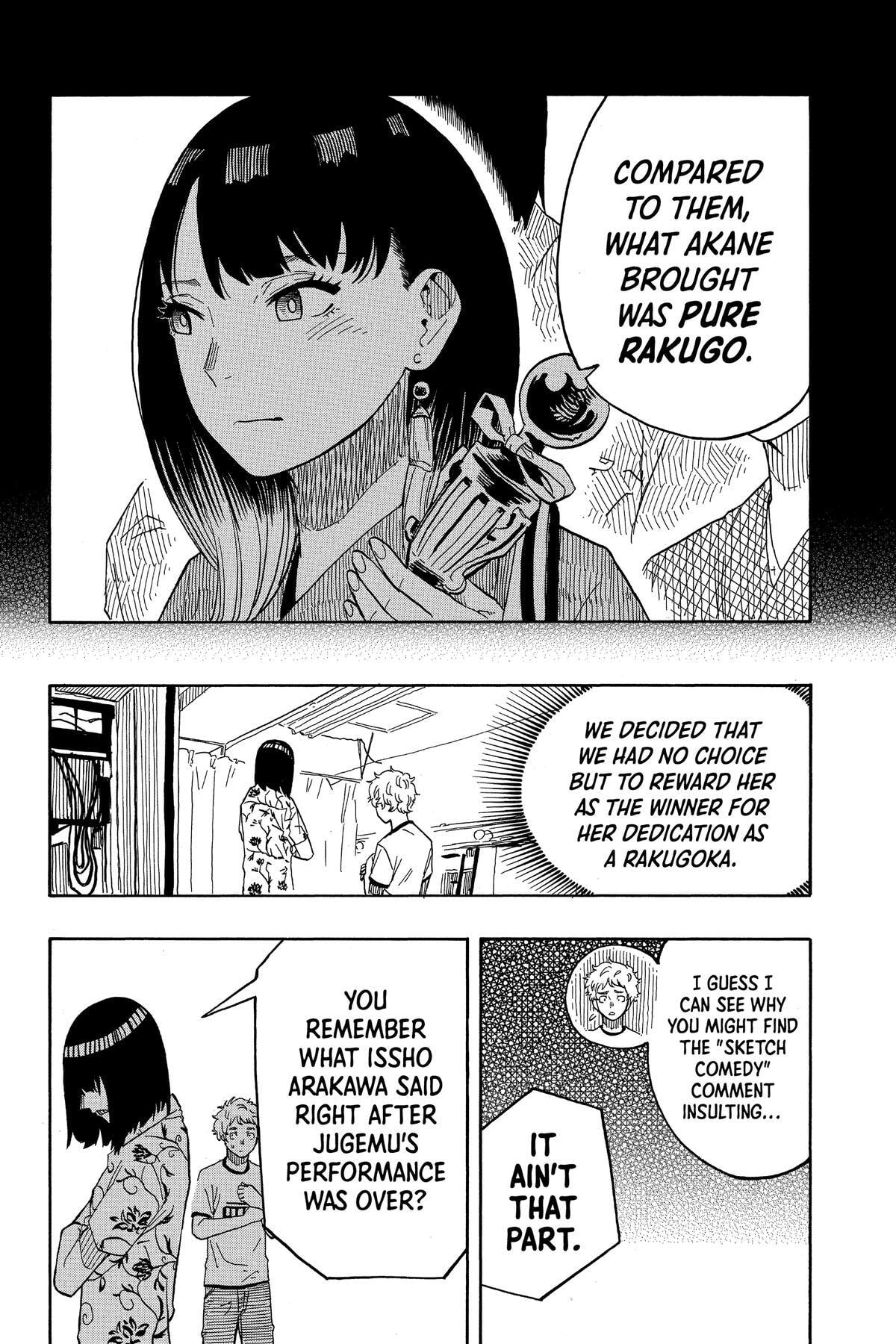 Read Akane-banashi chapter 27 image 3 on Lezhin