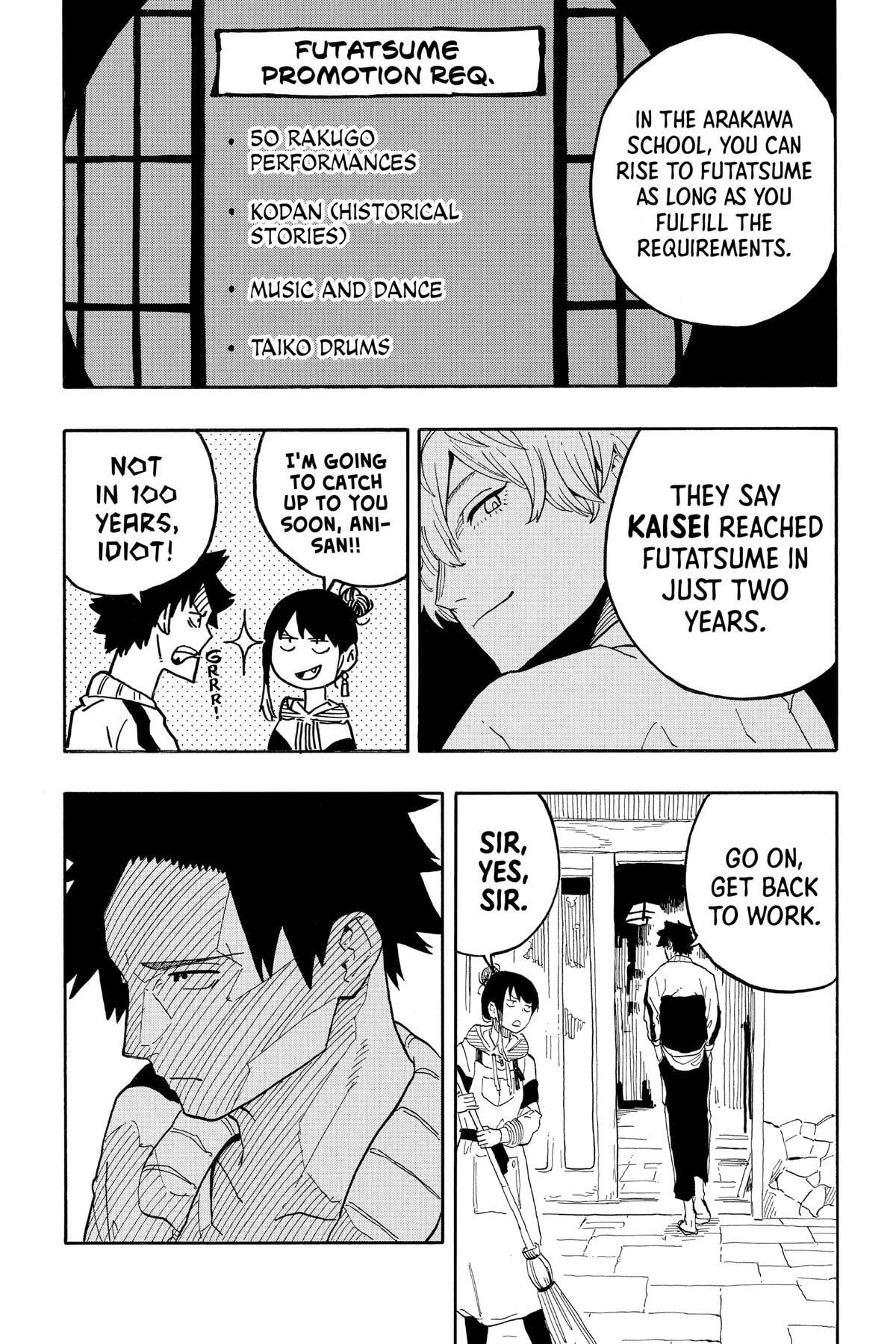 Read Akane-banashi chapter 32 image 3 on Lezhin