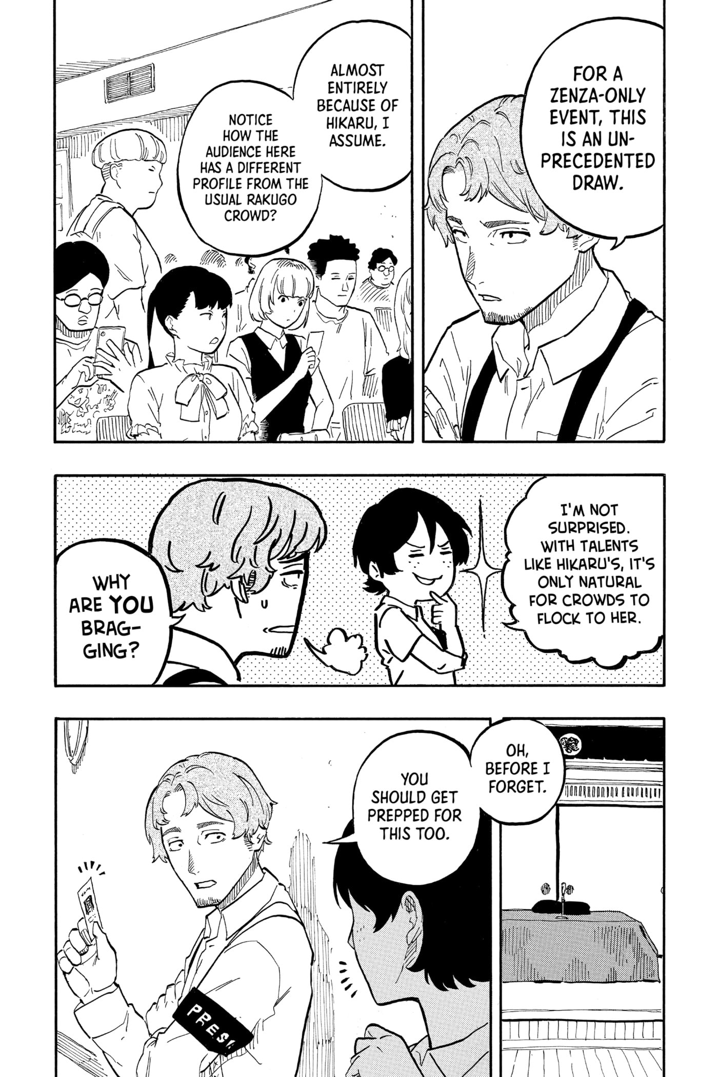 Read Akane-banashi chapter 62 image 1 on Lezhin