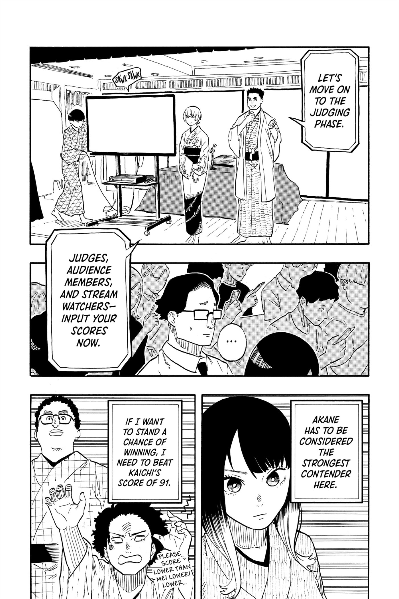 Read Akane-banashi chapter 68 image 1 on Lezhin