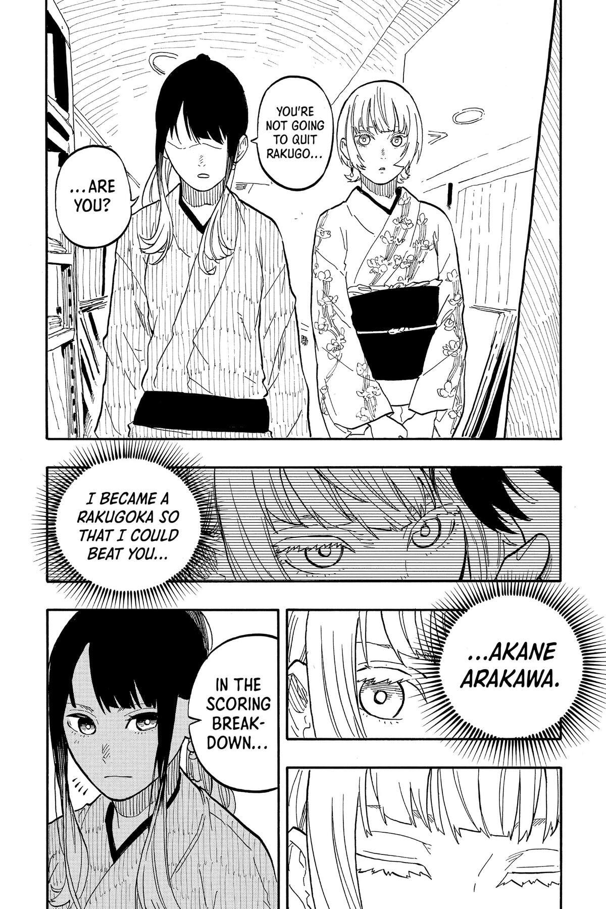 Read Akane-banashi chapter 73 image 10 on Lezhin