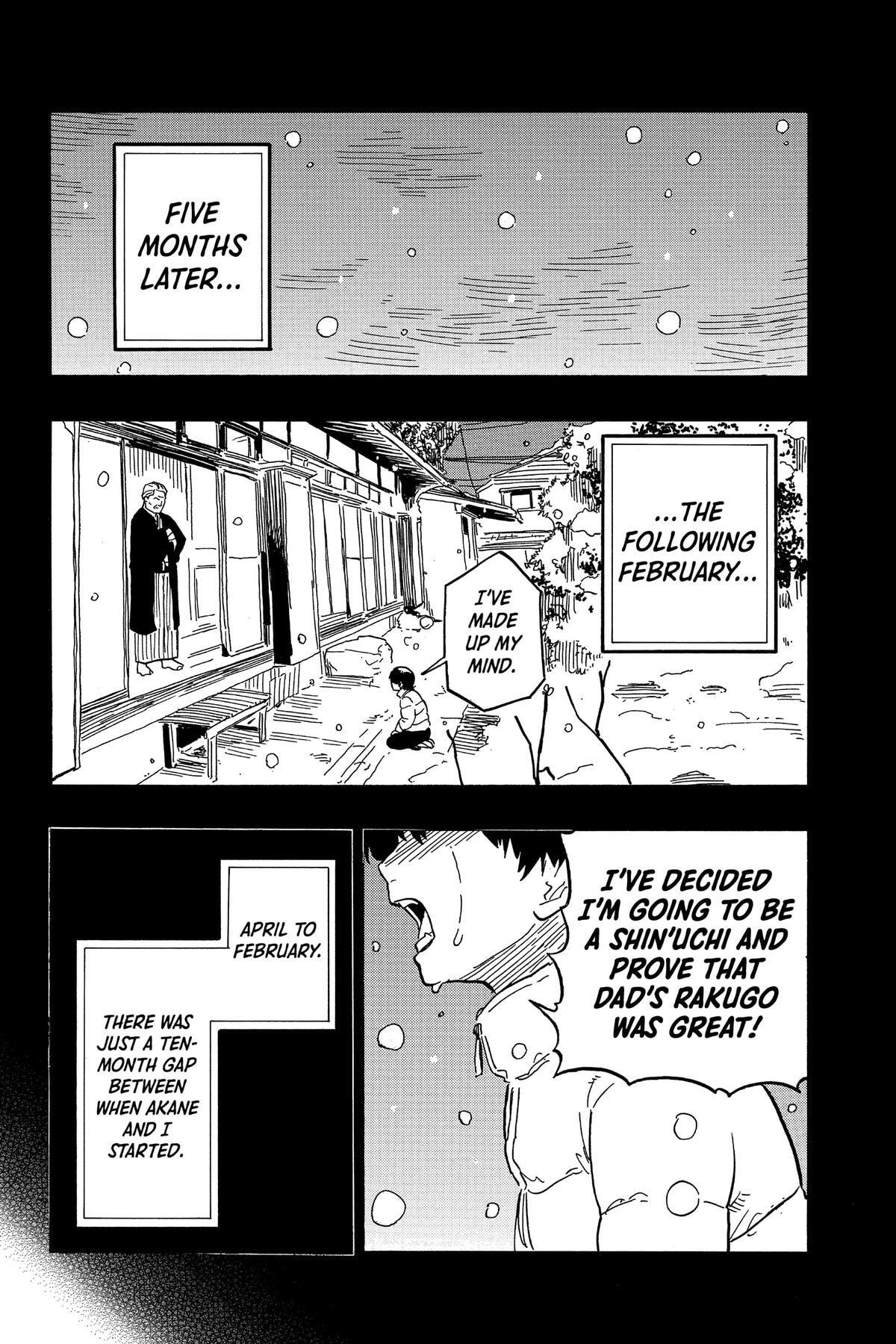 Read Akane-banashi chapter 76 image 3 on Lezhin
