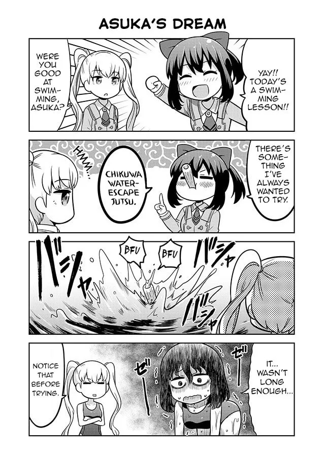 Read Akanesasu Shoujo 4koma Parallel chapter 2 image 1 on Lezhin