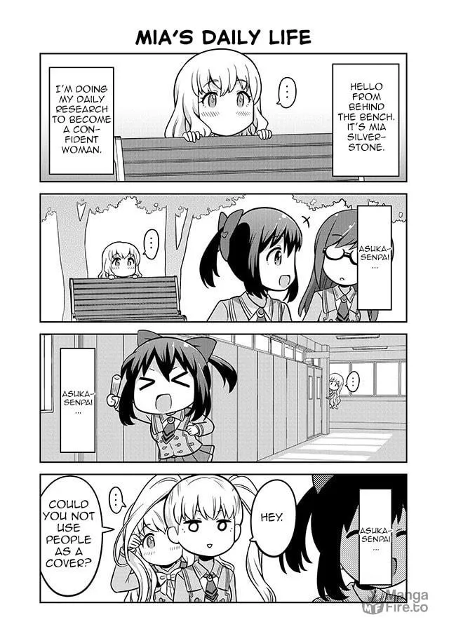 Read Akanesasu Shoujo 4koma Parallel chapter 2 image 4 on Lezhin