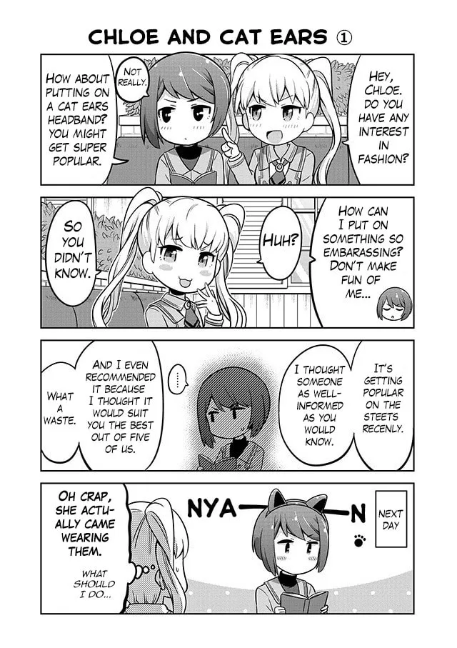 Read Akanesasu Shoujo 4koma Parallel chapter 2 image 6 on Lezhin
