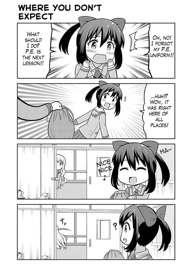Read Akanesasu Shoujo 4koma Parallel chapter 3 image 3 on Lezhin