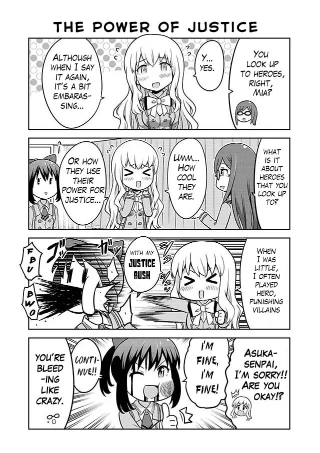Read Akanesasu Shoujo 4koma Parallel chapter 4 image 1 on Lezhin