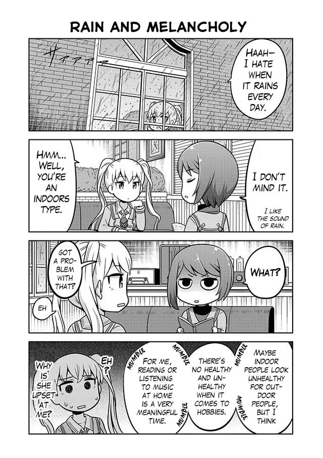 Read Akanesasu Shoujo 4koma Parallel chapter 4 image 3 on Lezhin