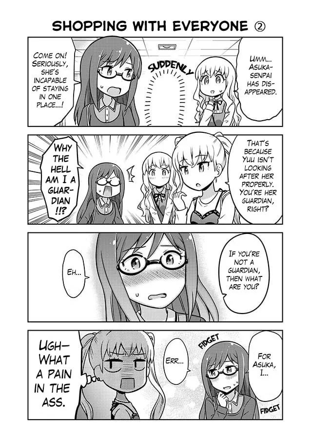 Read Akanesasu Shoujo 4koma Parallel chapter 4 image 6 on Lezhin
