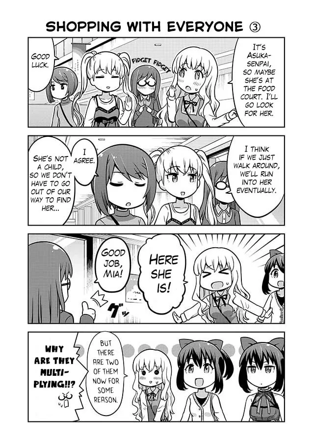 Read Akanesasu Shoujo 4koma Parallel chapter 4 image 7 on Lezhin