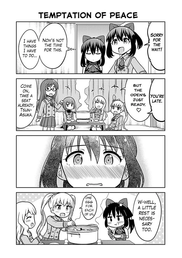Read Akanesasu Shoujo 4koma Parallel chapter 6 image 3 on Lezhin