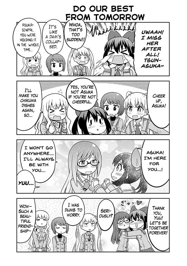 Read Akanesasu Shoujo 4koma Parallel chapter 9 image 7 on Lezhin