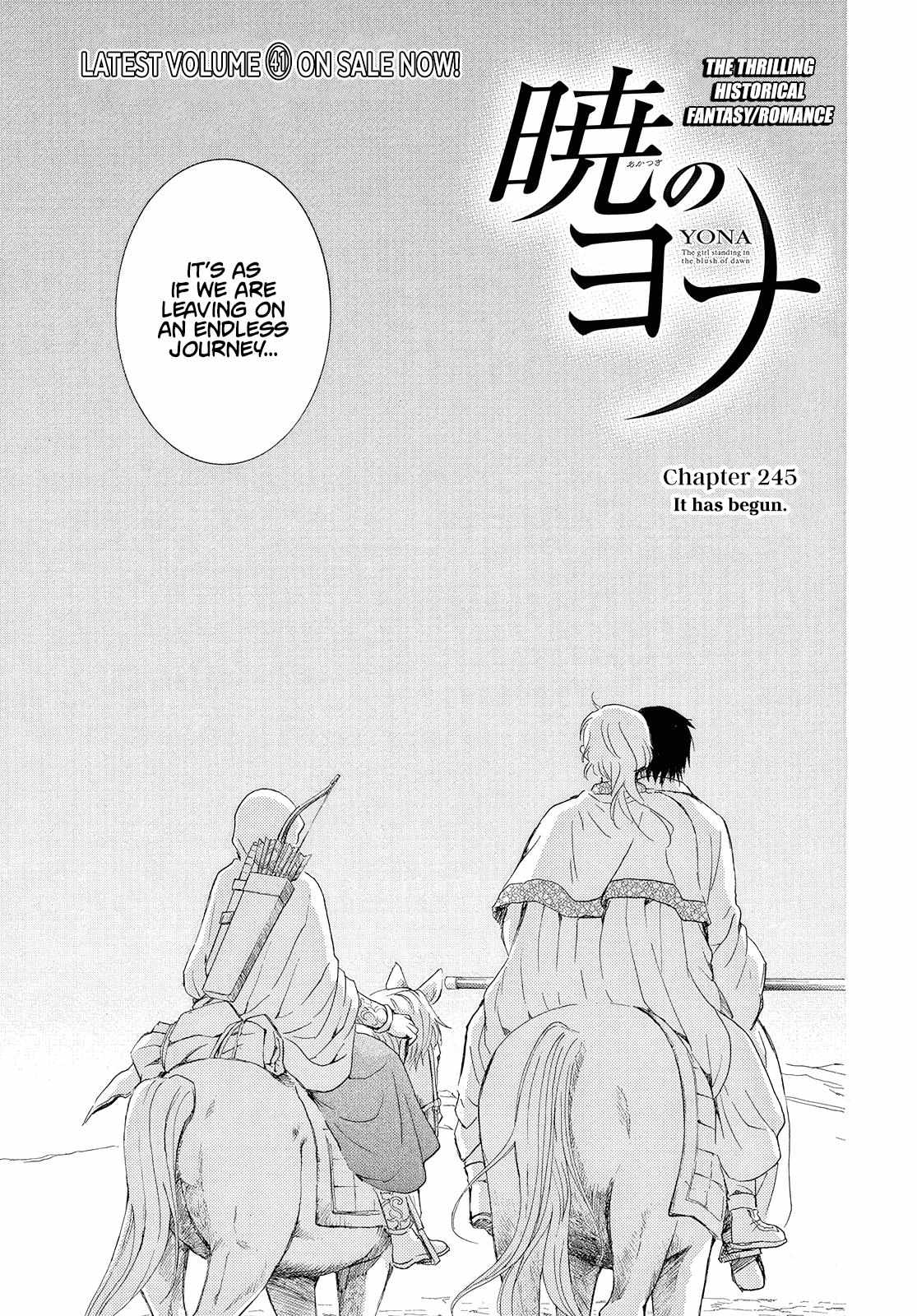 Read Akatsuki No Yona chapter 245 image 4 on Lezhin
