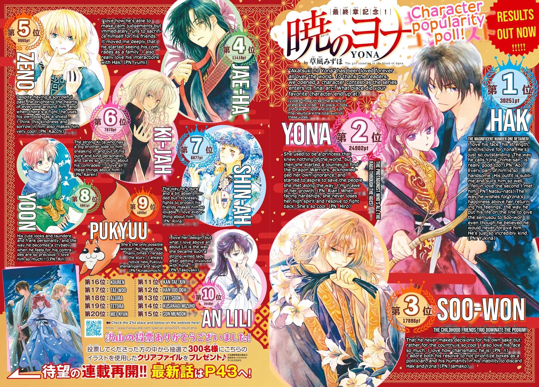 Read Akatsuki No Yona chapter 272 image 1 on Lezhin
