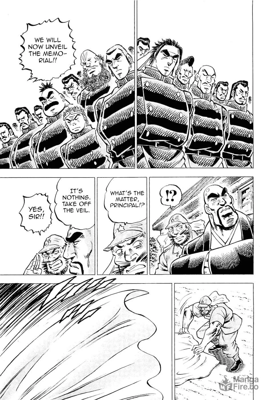 Akatsuki!! Otokojuku: Seishen yo, Taishi no Dake Chapter 187 page 18 - 