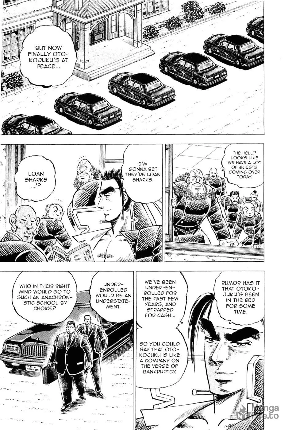 Akatsuki!! Otokojuku: Seishen yo, Taishi no Dake Chapter 188 page 3 - 