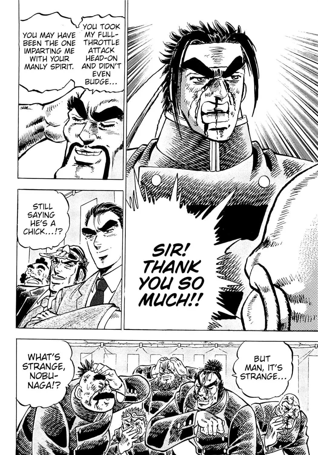 Akatsuki!! Otokojuku: Seishen yo, Taishi no Dake Chapter 200 page 33 - 