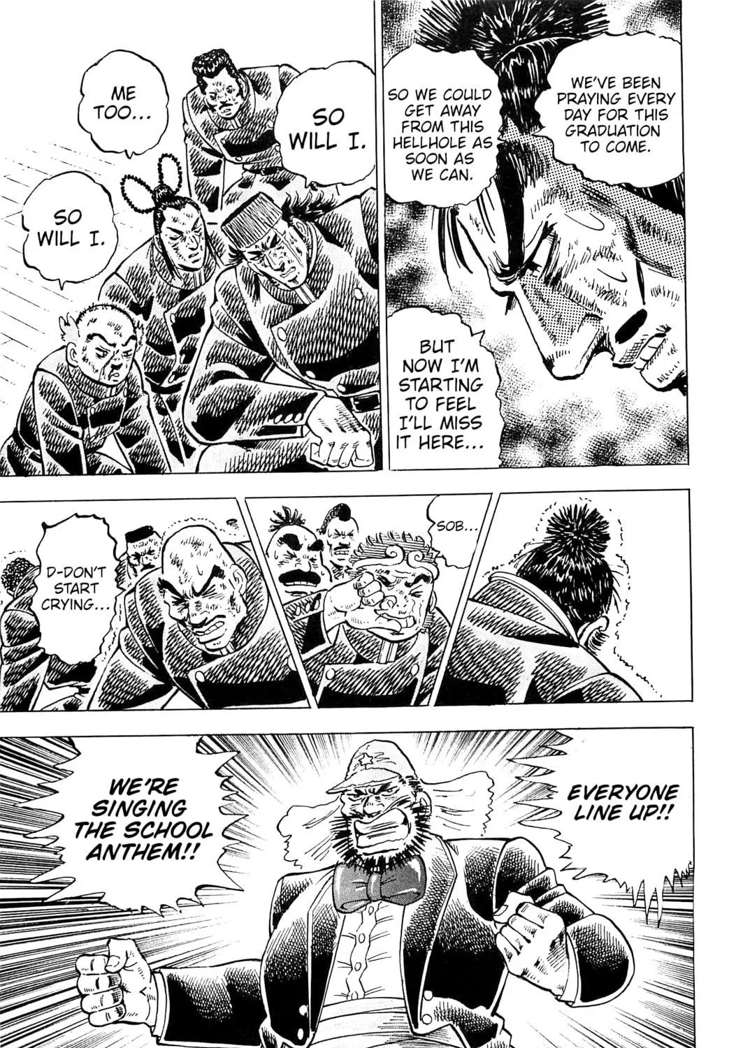 Akatsuki!! Otokojuku: Seishen yo, Taishi no Dake Chapter 200 page 35 - 