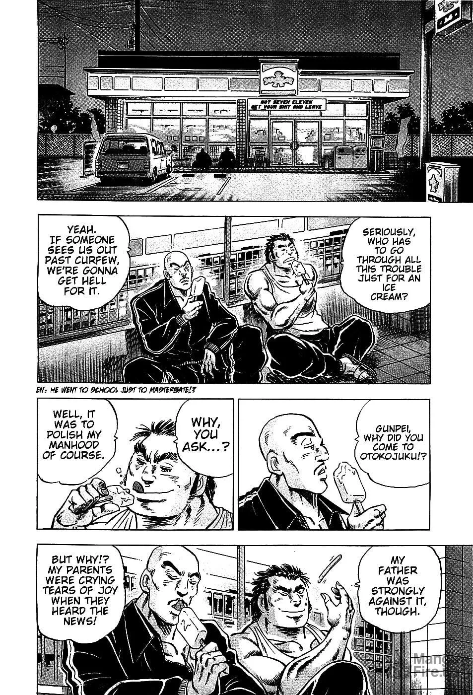 Akatsuki!! Otokojuku: Seishen yo, Taishi no Dake Chapter 9 page 12 - 