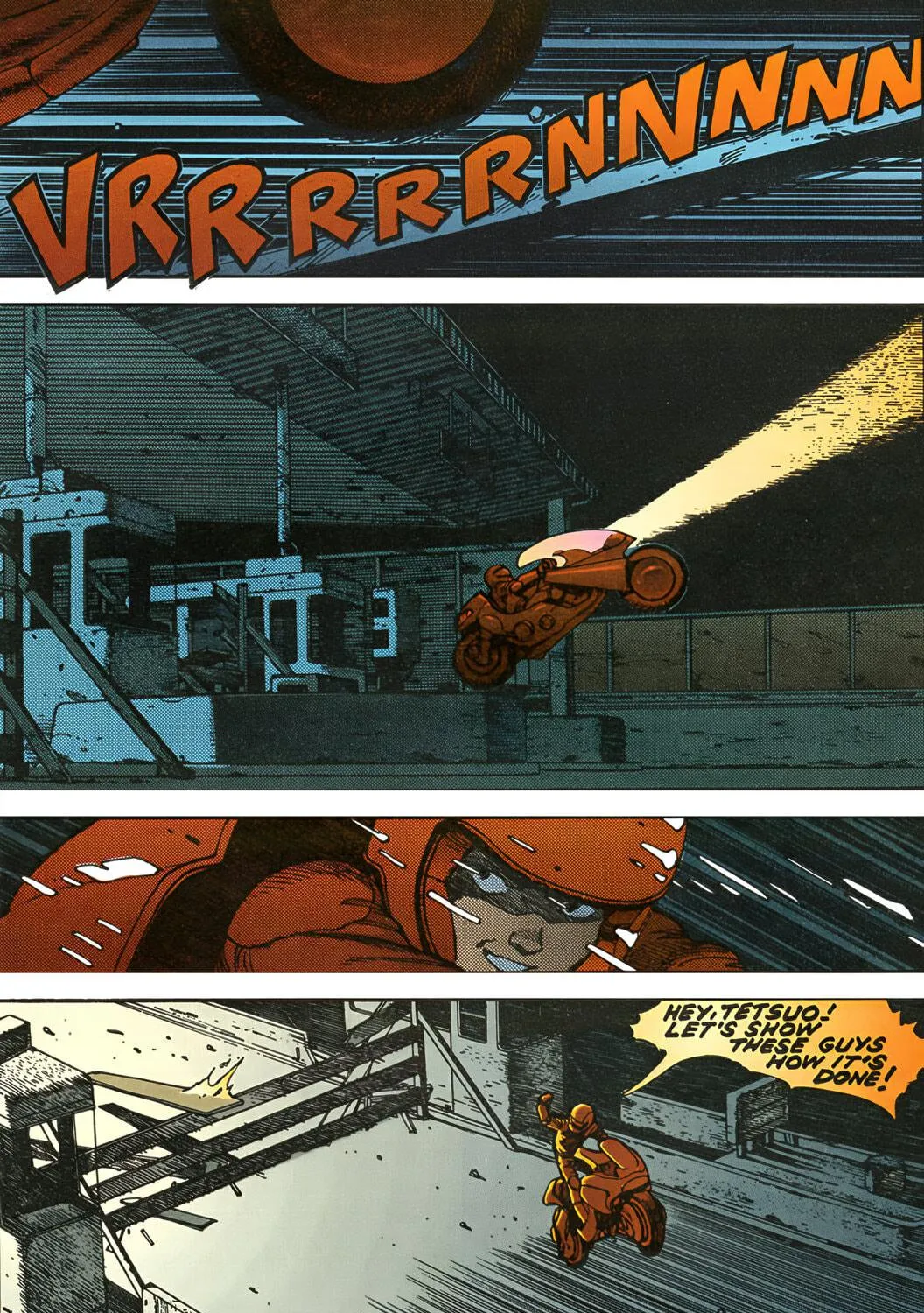 Read Akira (Colored) chapter 1 image 16 on Lezhin