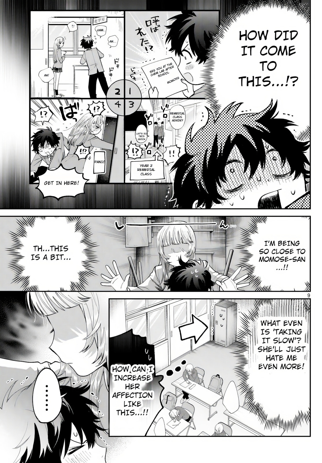 Akira Failing in Love Chapter 11 page 9 - 