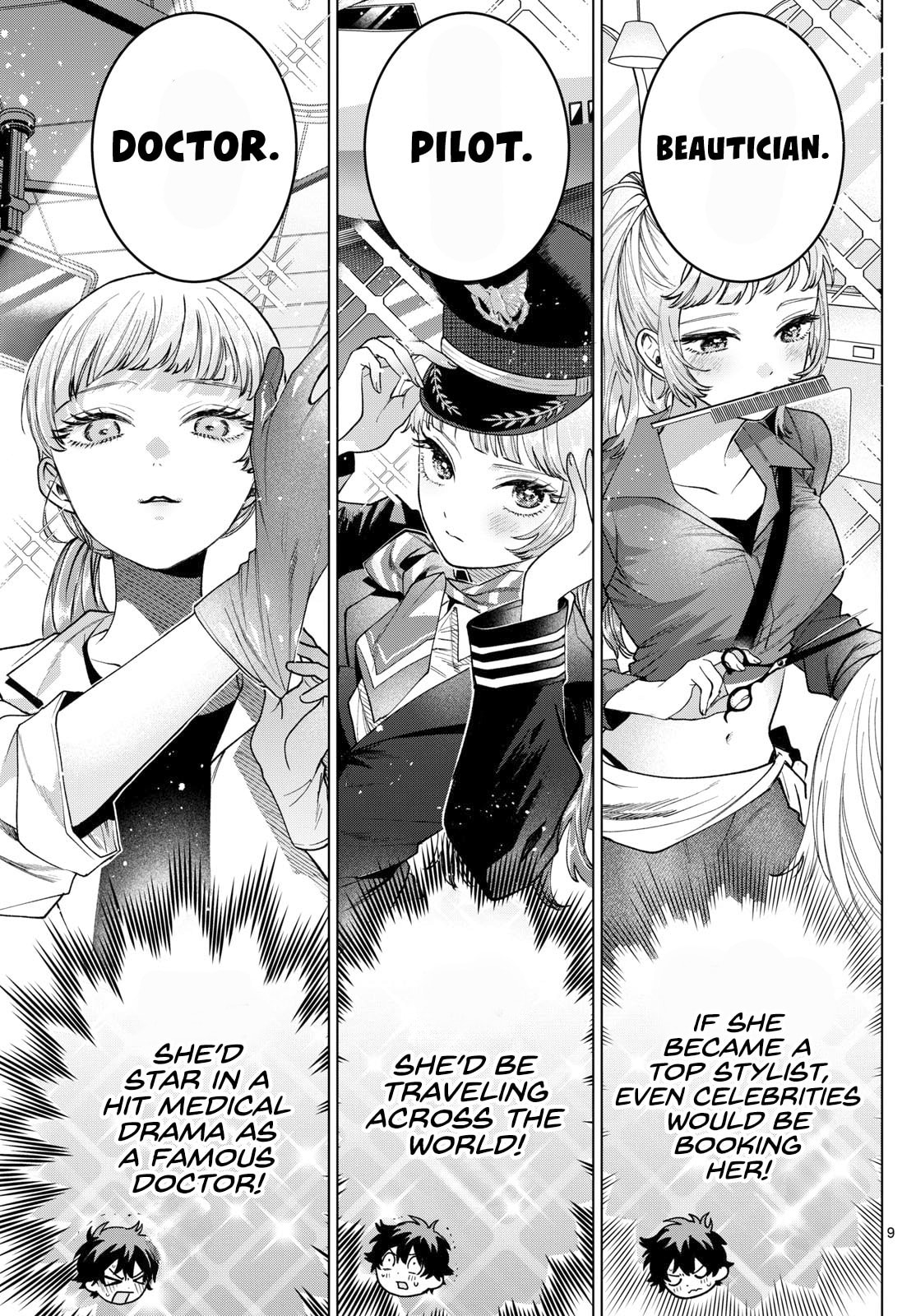 Akira Failing in Love Chapter 17 page 9 - 