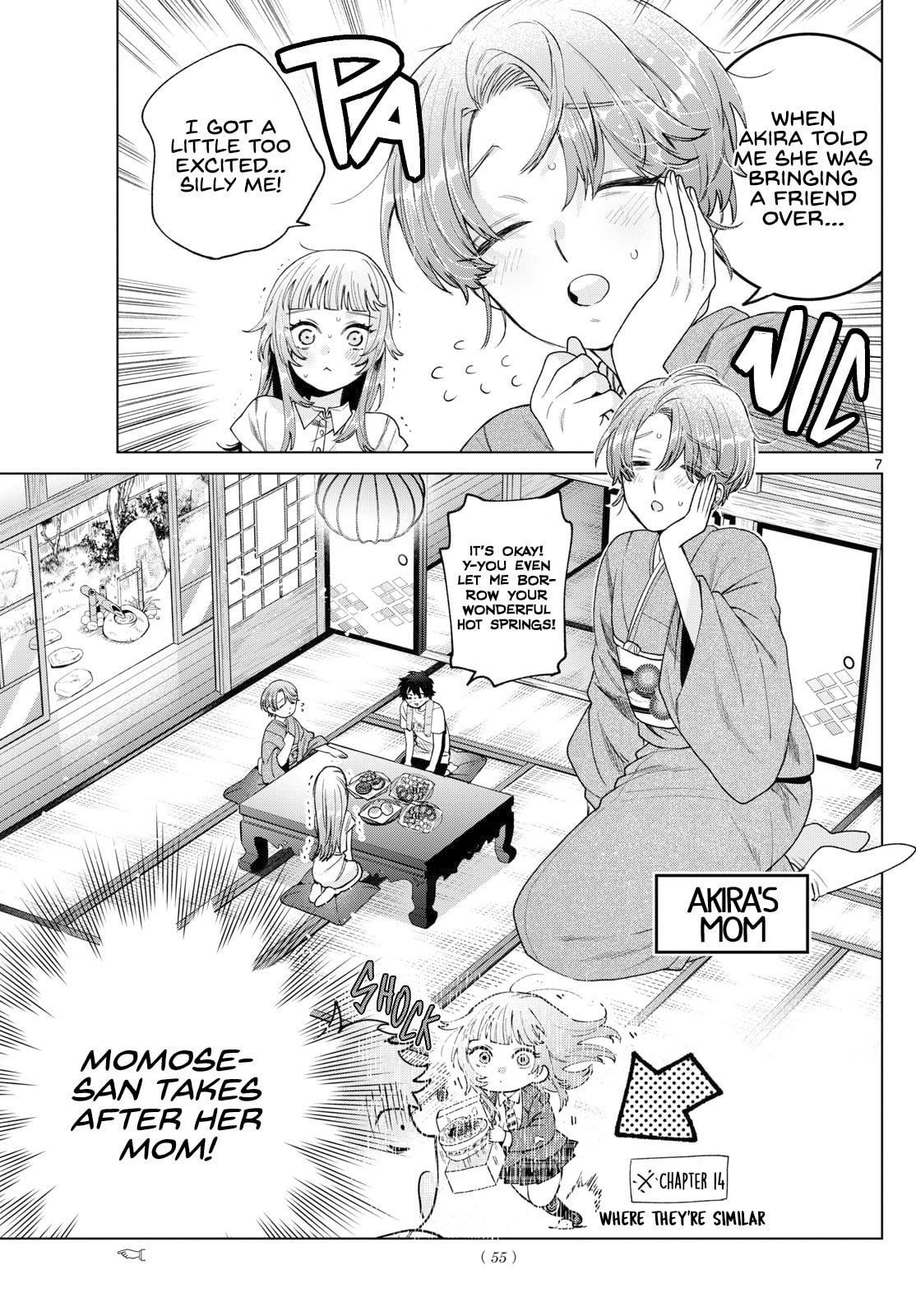 Akira Failing in Love Chapter 28 page 7 - 
