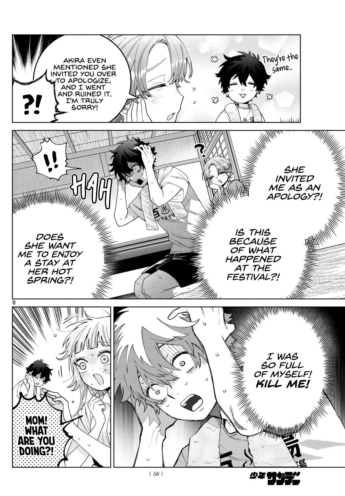 Akira Failing in Love Chapter 28 page 8 - 