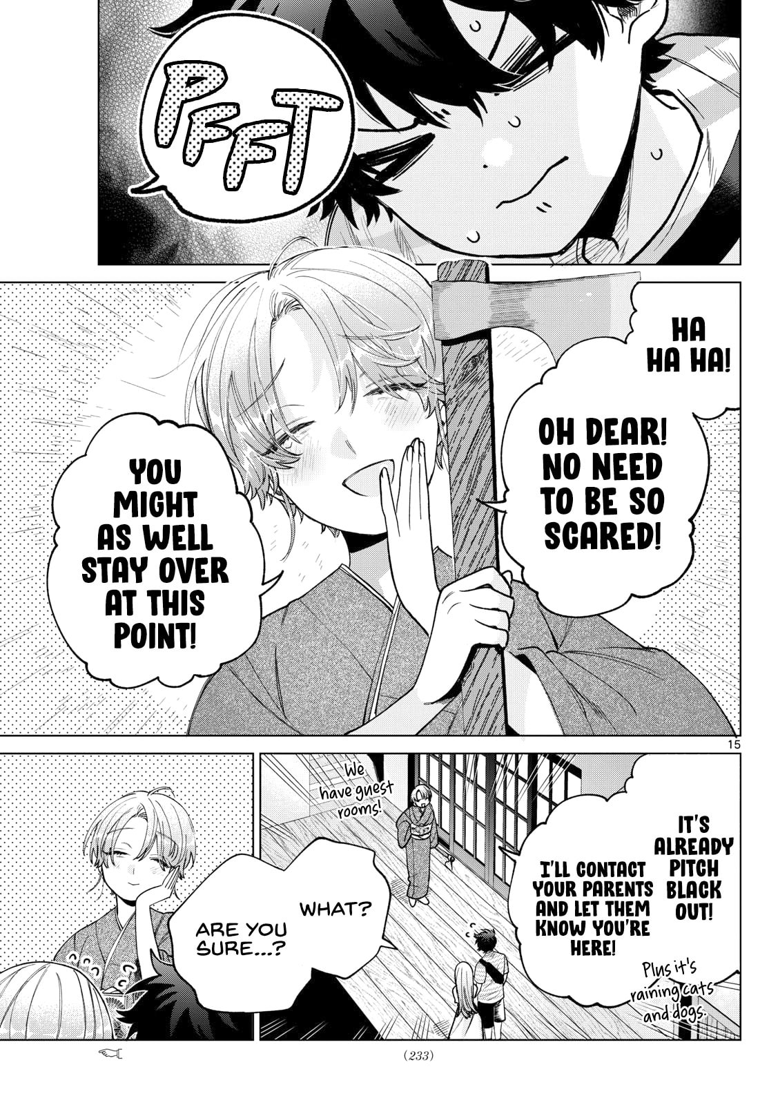 Akira Failing in Love Chapter 31 page 15 - 