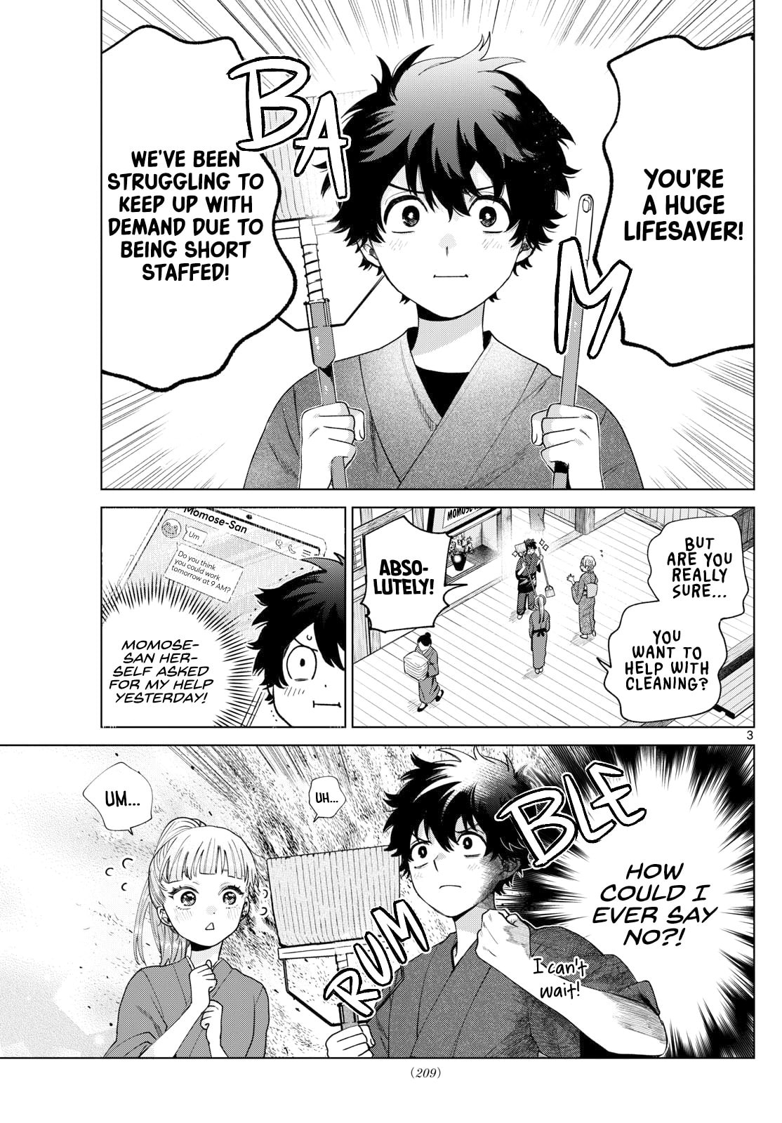 Akira Failing in Love Chapter 34 page 3 - 