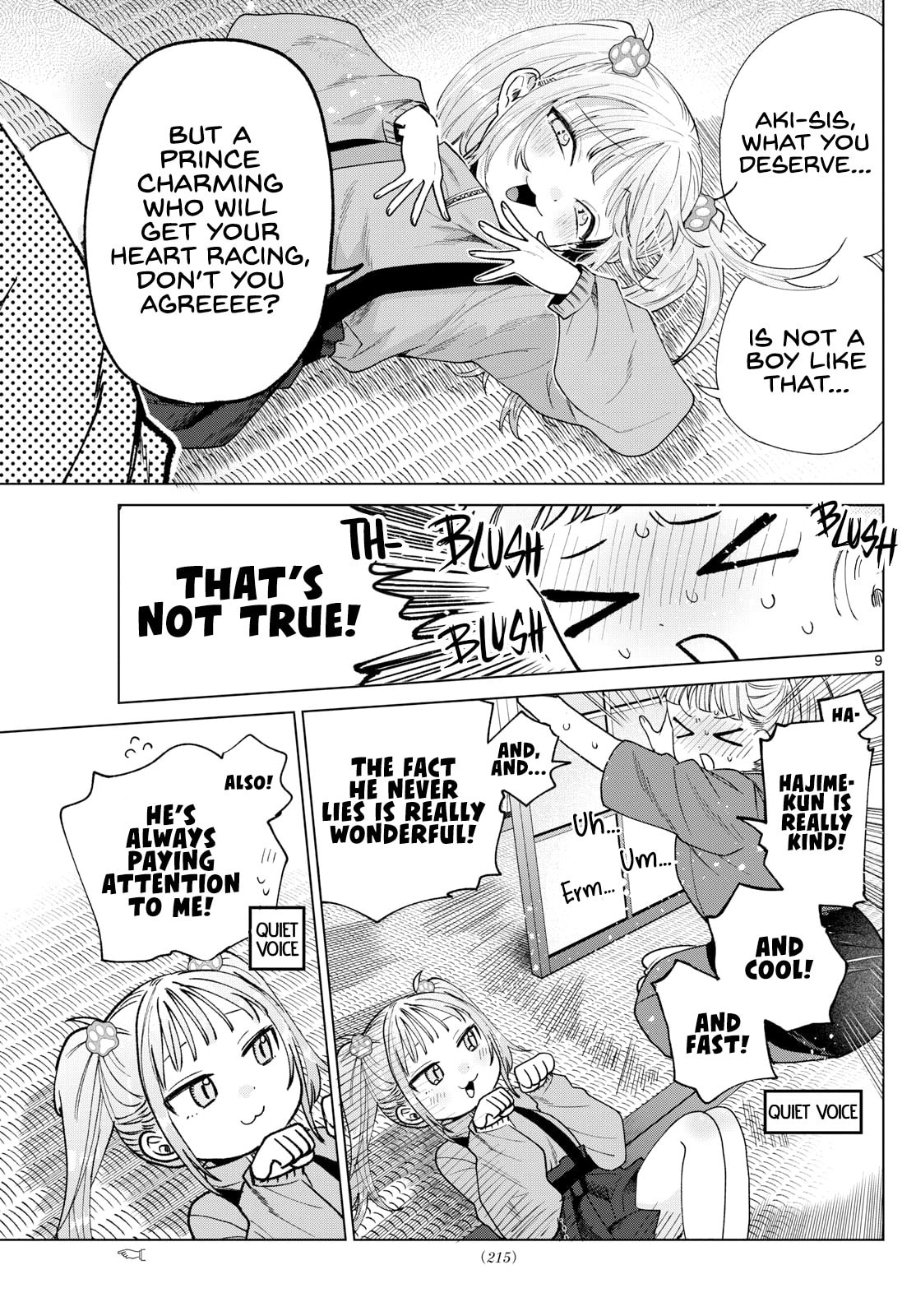 Akira Failing in Love Chapter 34 page 9 - 