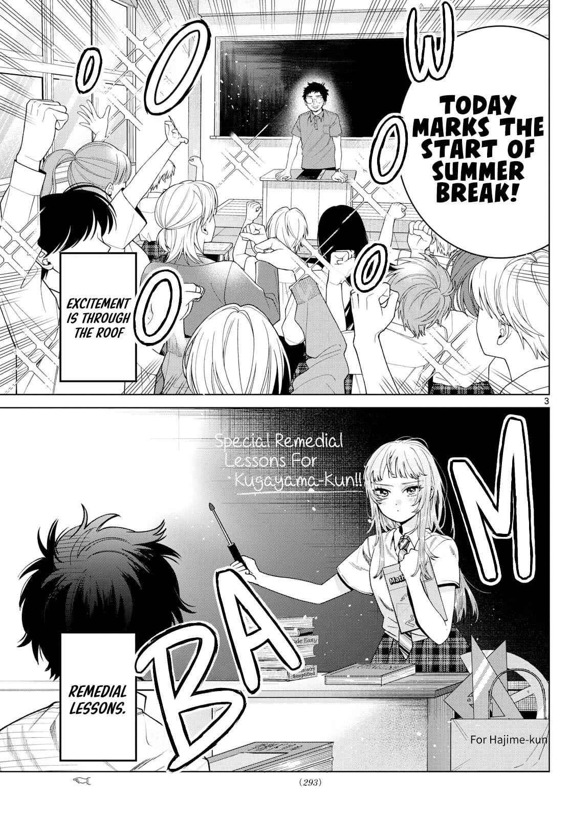 Akira Failing in Love Chapter 36 page 3 - 