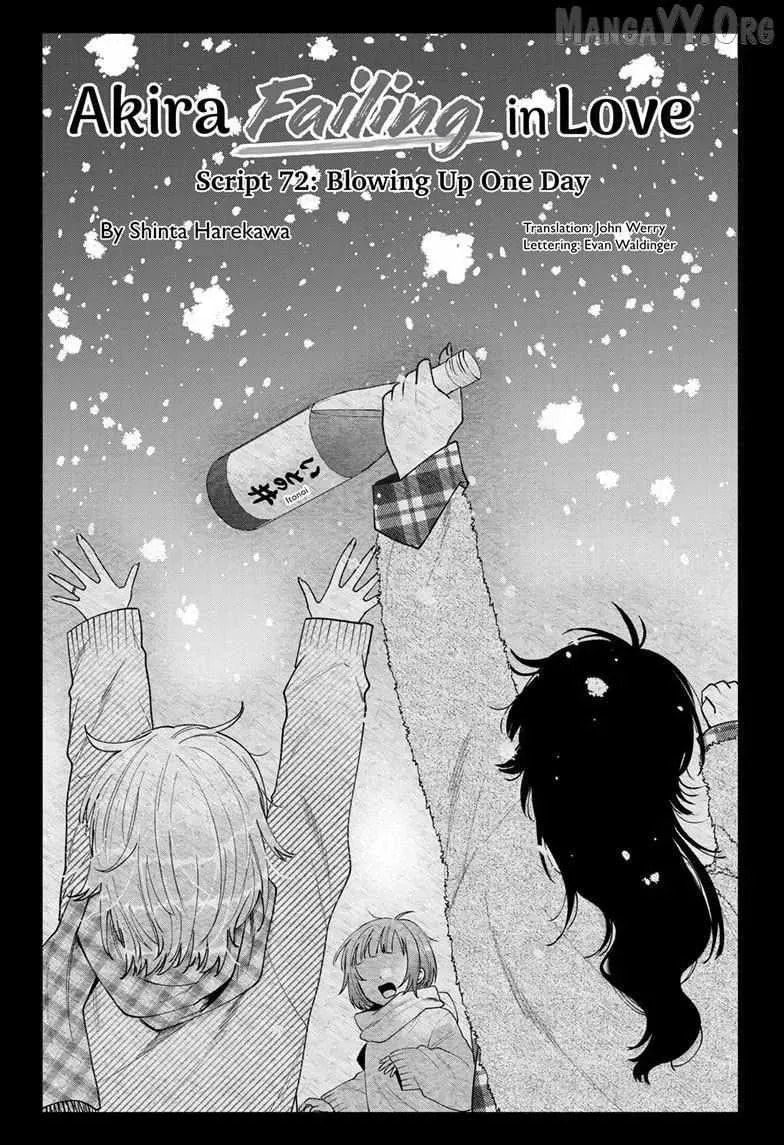Akira Failing in Love Chapter 72 page 2 - 