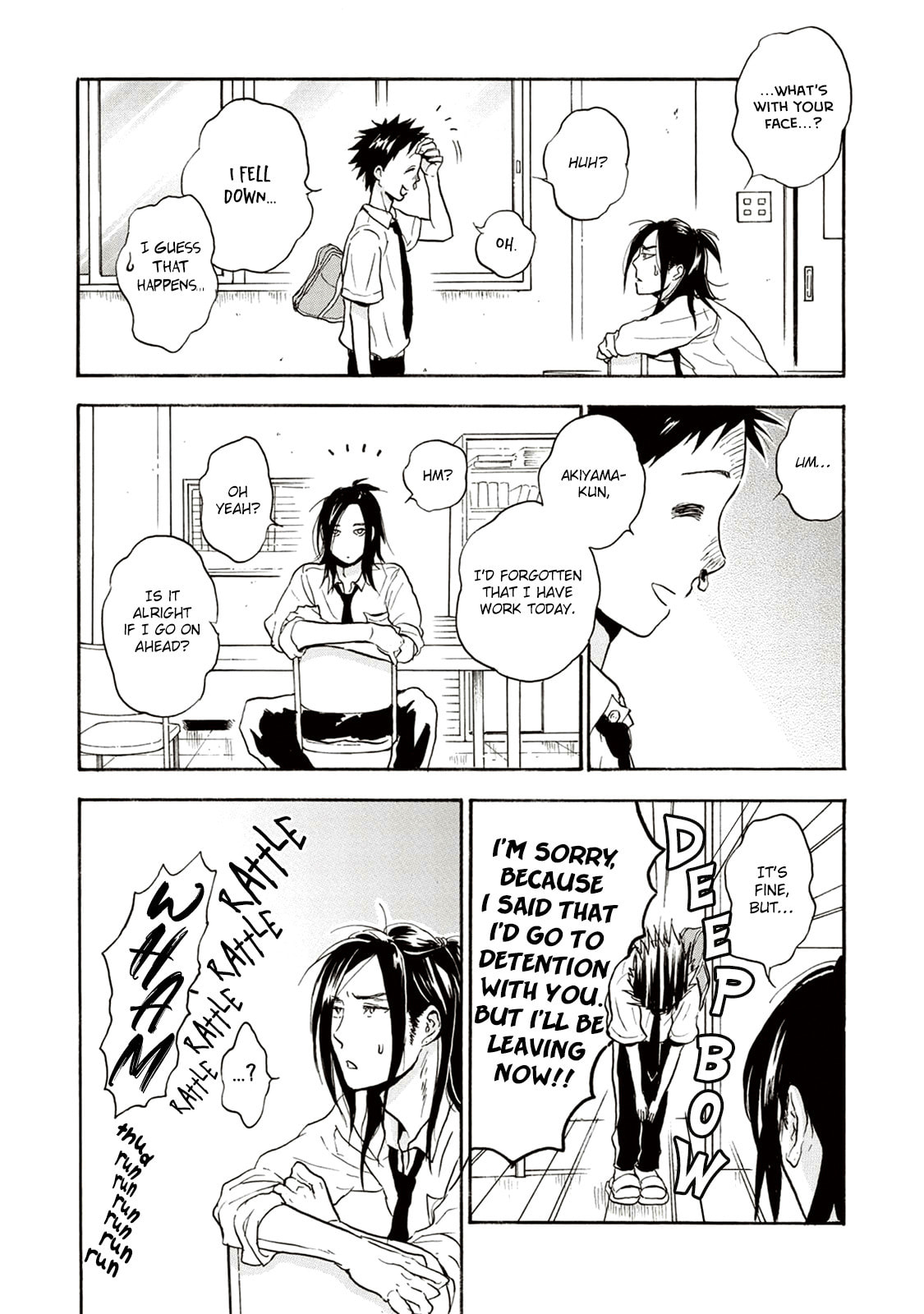Read Akiyama-kun chapter 8 image 9 on Lezhin