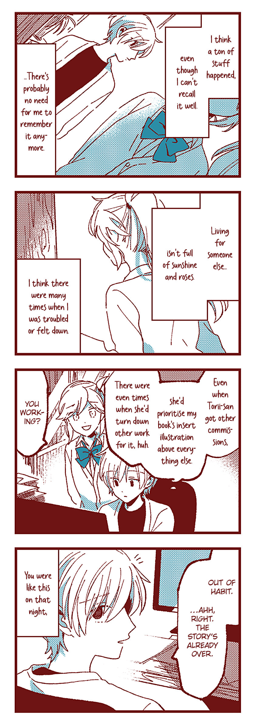 Read Ako to Bambi (Colored) chapter 100 image 18 on Lezhin