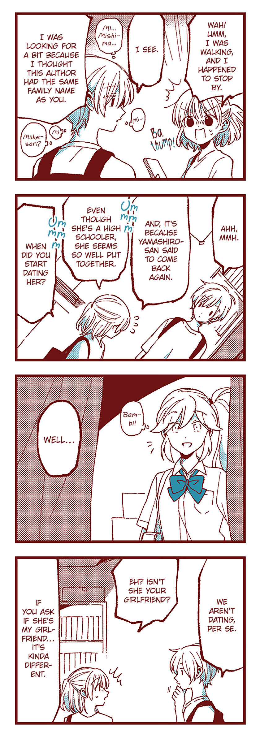 Read Ako to Bambi (Colored) chapter 99 image 12 on Lezhin