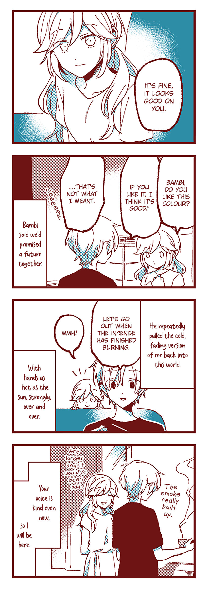 Read Ako to Bambi (Colored) chapter 99 image 18 on Lezhin