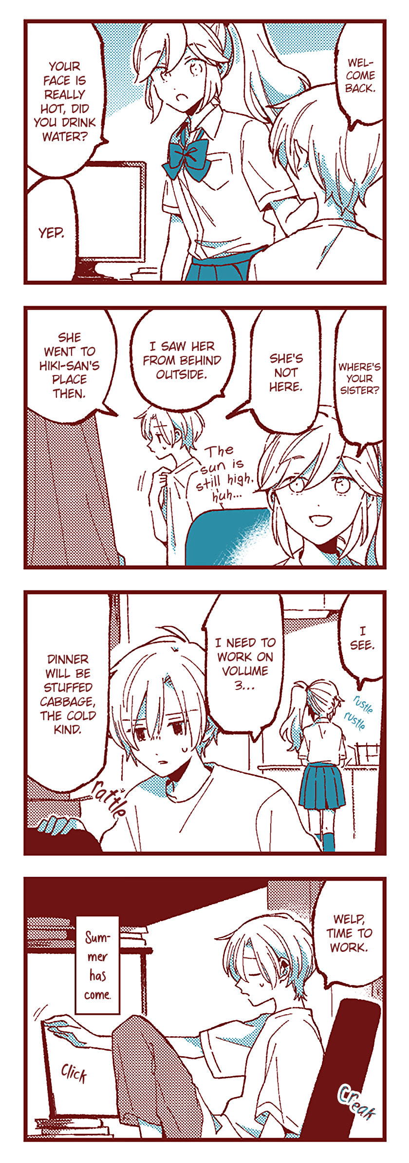 Read Ako to Bambi (Colored) chapter 99 image 2 on Lezhin