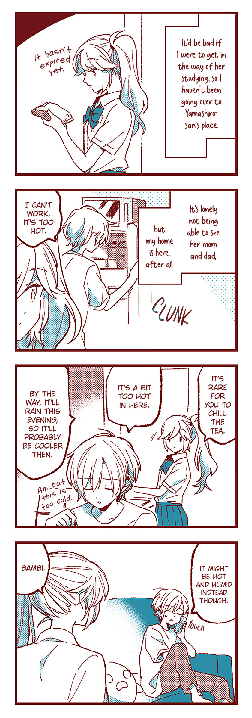 Read Ako to Bambi (Colored) chapter 99 image 3 on Lezhin