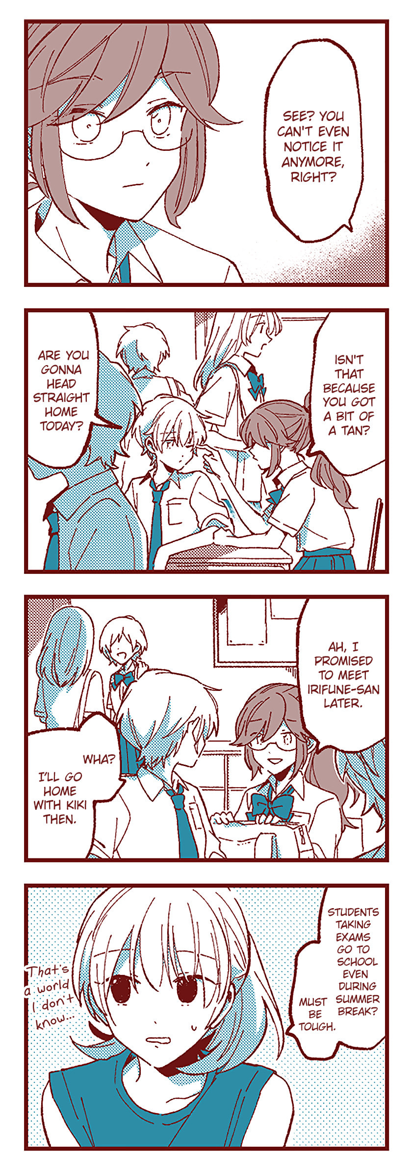 Read Ako to Bambi (Colored) chapter 99 image 7 on Lezhin