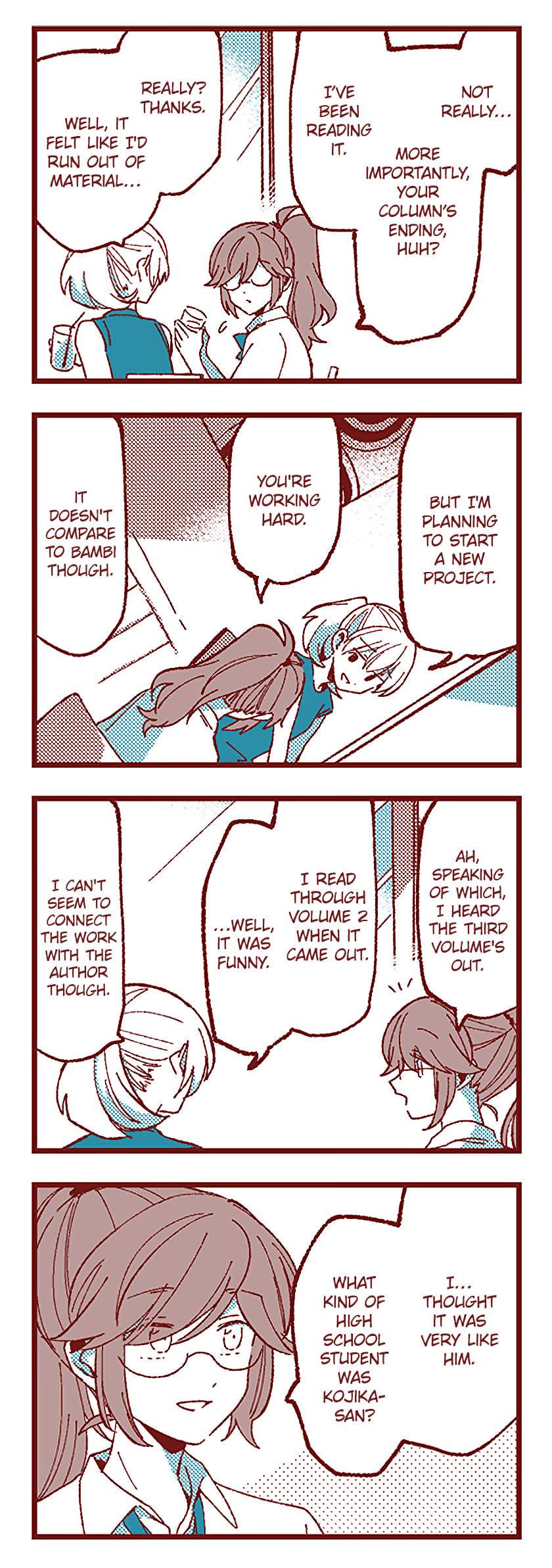 Read Ako to Bambi (Colored) chapter 99 image 8 on Lezhin