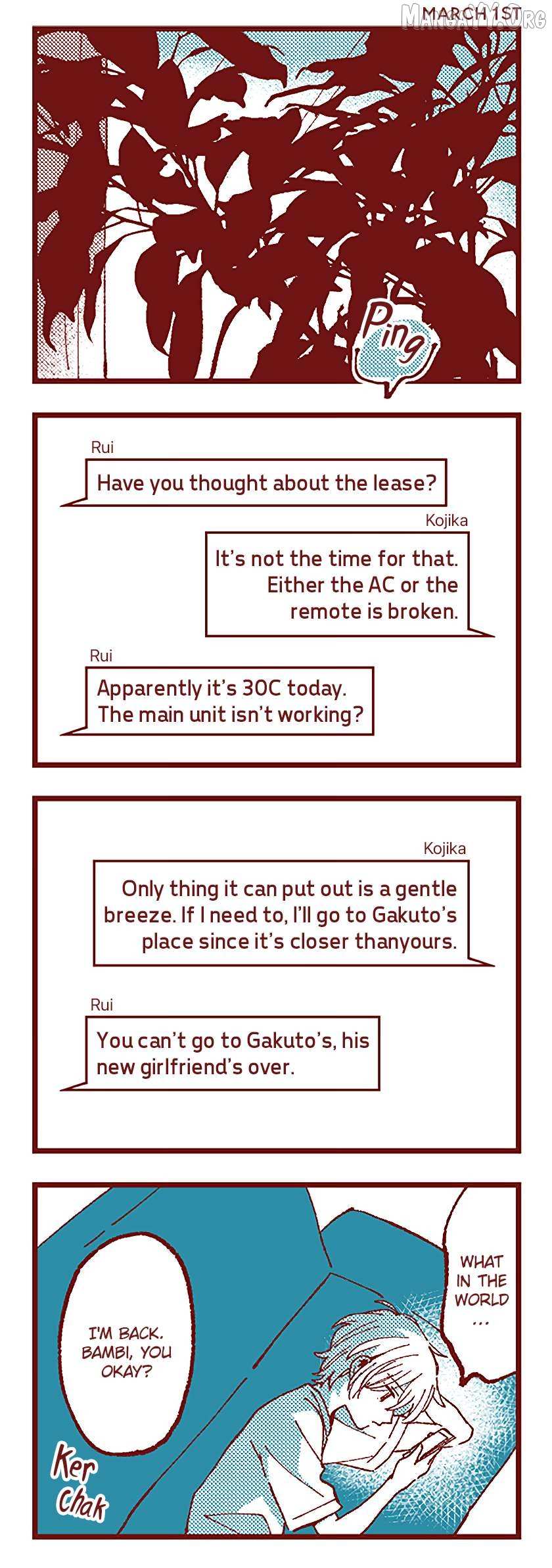 Read Ako to Bambi chapter 99 image 1 on Lezhin