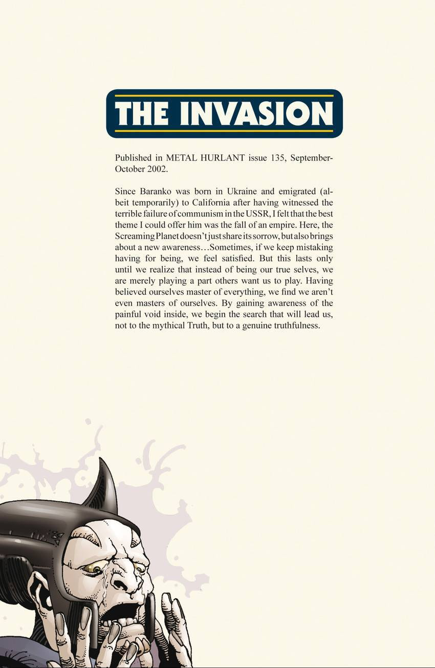 Alexandro Jodorowsky's Screaming Planet Chapter 2 page 1 - 