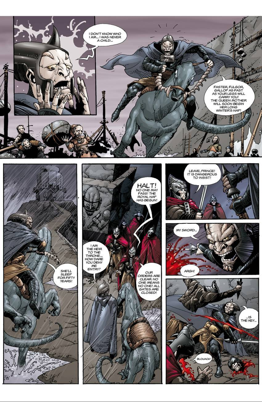Alexandro Jodorowsky's Screaming Planet Chapter 2 page 3 - 