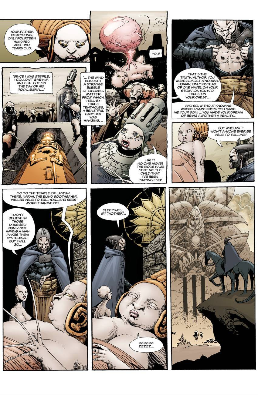 Alexandro Jodorowsky's Screaming Planet Chapter 2 page 5 - 