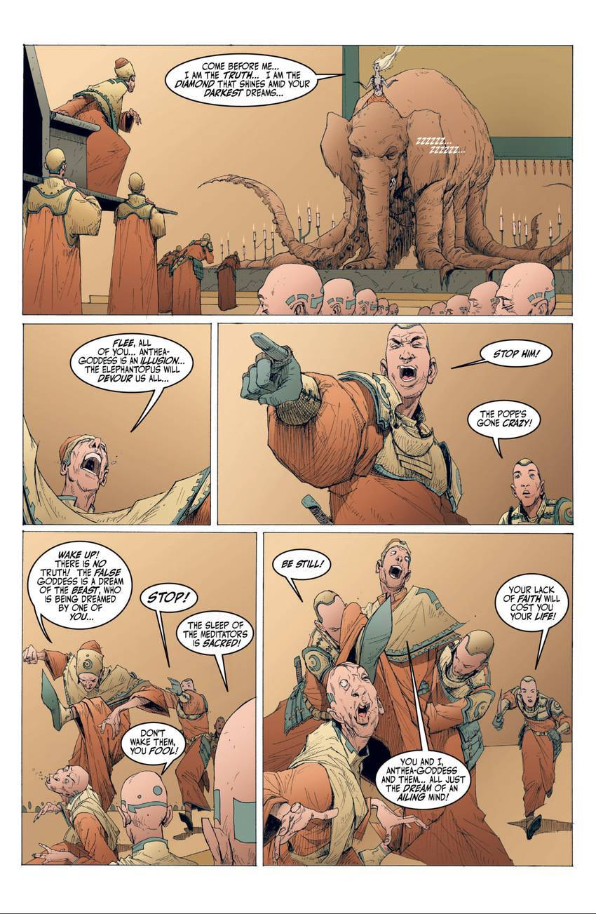 Alexandro Jodorowsky's Screaming Planet Chapter 5 page 11 - 