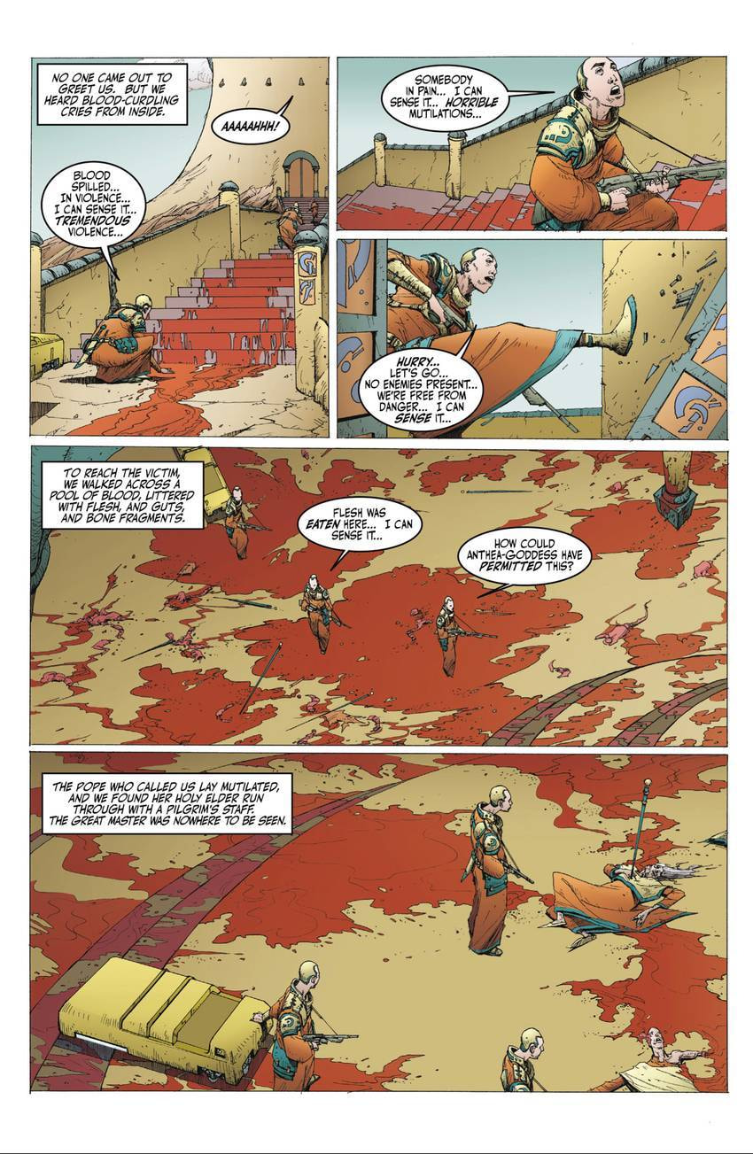 Alexandro Jodorowsky's Screaming Planet Chapter 5 page 3 - 