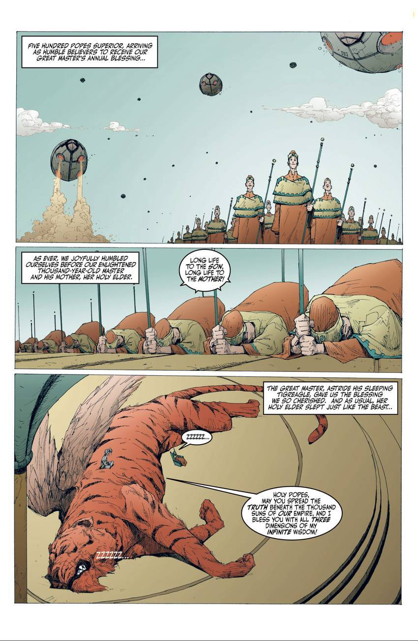 Alexandro Jodorowsky's Screaming Planet Chapter 5 page 5 - 