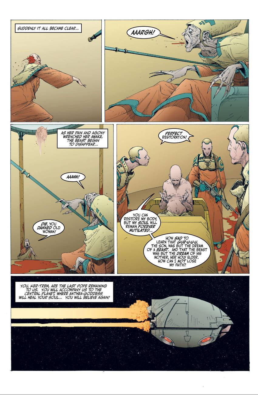 Alexandro Jodorowsky's Screaming Planet Chapter 5 page 9 - 