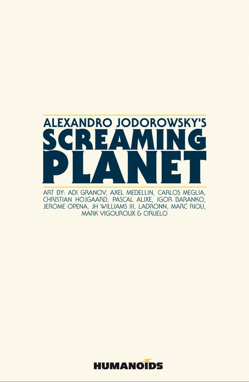 Alexandro Jodorowsky's Screaming Planet Chapter 6 page 2 - 